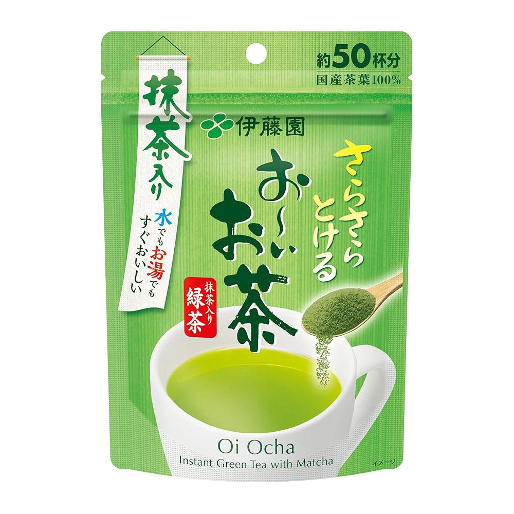 Ito En Oi Ocha Instant Green Tea with Matcha Powder 40g