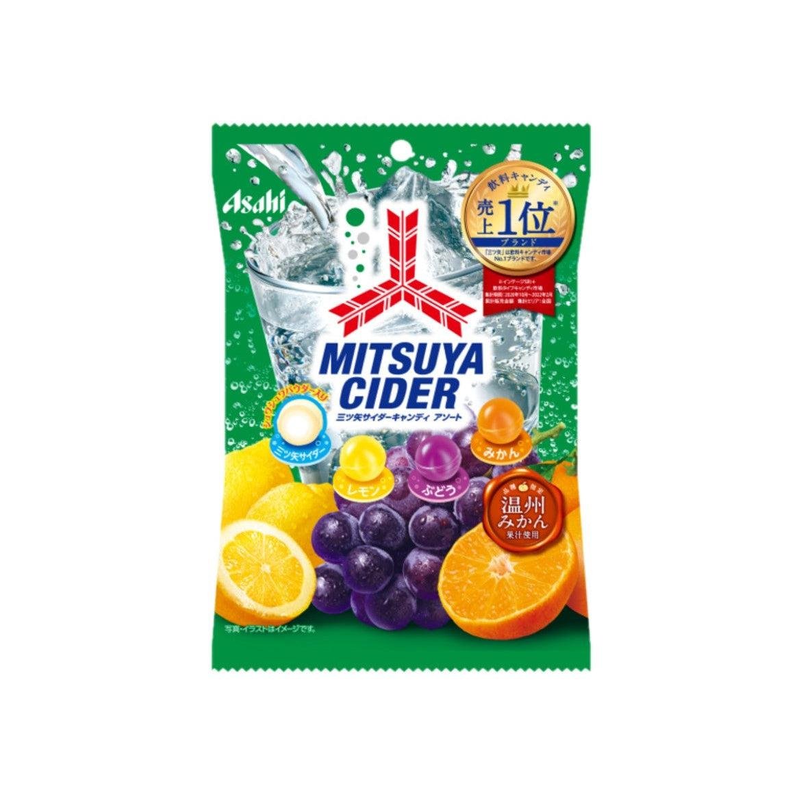 Asahi Mitsuya Cider Assorted Fruits Candy 112g(4.1oz) Asahi Mitsuya Cider Assorted Fruits Candy 112g(4.1oz)