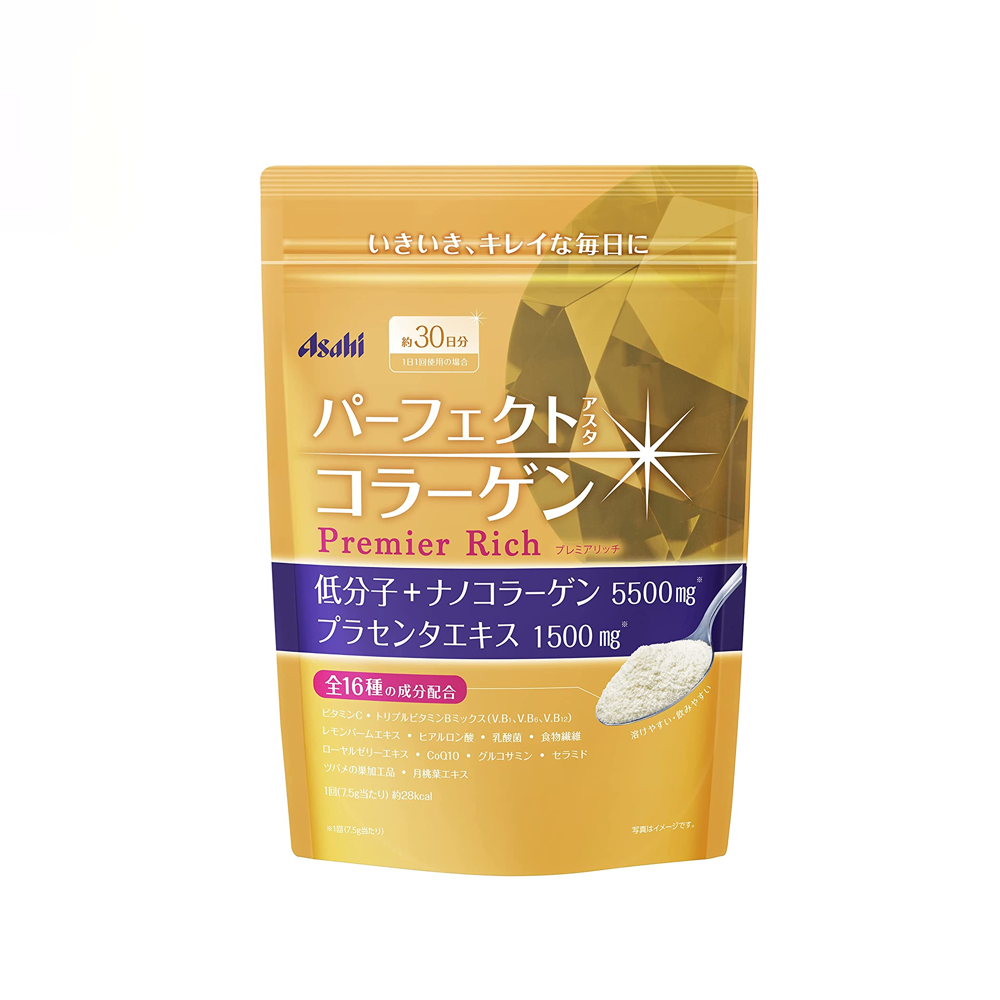 Asahi Perfect Asta Collagen Powder Premium Rich 228g 30 Days Asahi Perfect Asta Collagen Powder Premium Rich 228g 30 Days