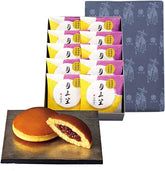 Bunmeido Tsukimikasa Japanese Dorayaki Pancake 10-Piece Pack