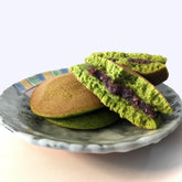 Chayudo Uji Matcha Japanese Dorayaki Red Bean Pancake 4 Pieces