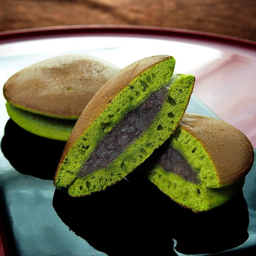Chayudo Uji Matcha Japanese Dorayaki Red Bean Pancake 4 Pieces Chayudo Uji Matcha Japanese Dorayaki Red Bean Pancake 4 Pieces