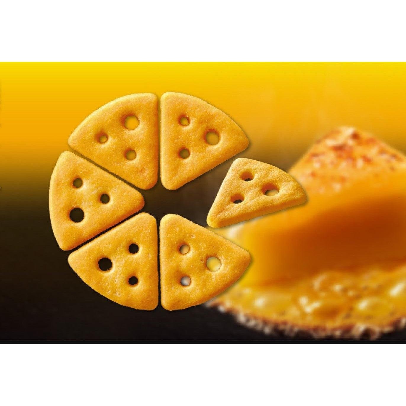 Glico Cheeza Cheddar Cheese Crackers 10 Packs Glico Cheeza Cheddar Cheese Crackers 10 Packs