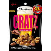 Glico Cratz Pepper Bacon Snack 10 packs – Crunchy, Spicy, Umami Flavor