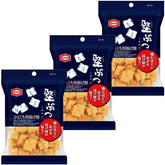 Katabutsu Salted Fried Rice Crackers Senbei 48g 3 Packs
