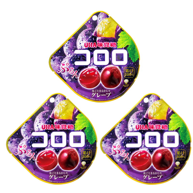 Kororo Grape Gummy 3 Pack Kororo Grape Gummy 3 Pack