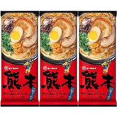 Marutai Kumamoto Ma-Yu Black Garlic Oil Tonkotsu Instant Ramen 3 Packs