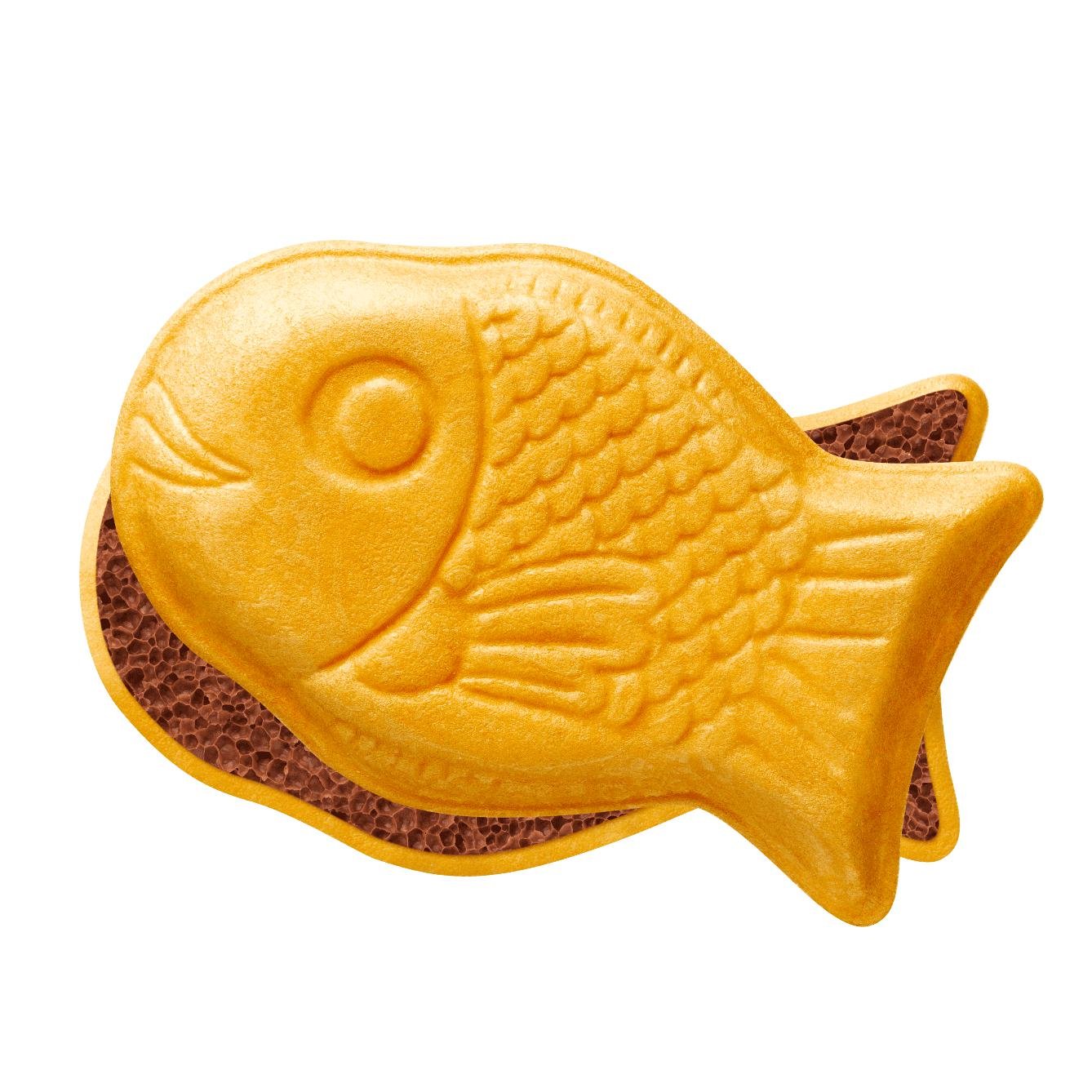 Meito Pukupuku Tai Taiyaki Chocolate Filled Fish Shaped Monaka Wafer 10 Packs Meito Pukupuku Tai Taiyaki Chocolate Filled Fish Shaped Monaka Wafer 10 Packs
