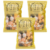 Toyosu Arare Japanese Rice Crackers 9 Types Assortment 80g 3 Packs
