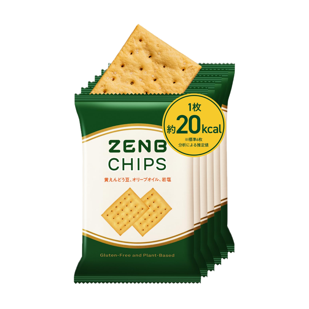 ZENB Chips Healthy Plant-Based Bean Crackers 6 Packs ZENB Chips Healthy Plant-Based Bean Crackers 6 Packs