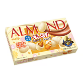 Almond Chocolate Melts 59g with white and dark chocolate coating