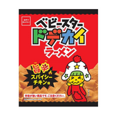 Front packaging of Baby Star Dodekai Ramen Spicy Chicken flavor