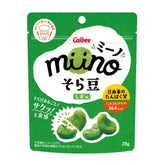 Calbee Miino Broad Beans Salt Flavor – 28g × 12 Pack Japanese Snack