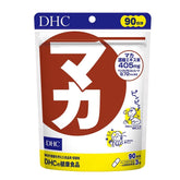 DHC Maca 270 Tablets Japanese vitality supplement with maca, guarana, cordyceps, zinc, and selenium.