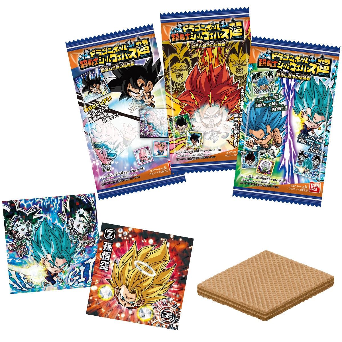 Dragon Ball Super Warrior Seal Wafer Super Vol.14 Fusion Box - 20 packs Dragon Ball Super Warrior Seal Wafer Super Vol.14 Fusion Box - 20 packs