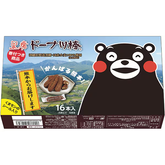 FUJIBAMBI Japanese brown sugar donut sticks 16 piece Hinokuni package