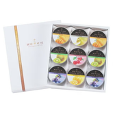 Ginza Sembikiya Premium Fruit Jelly Gift Box with 9 assorted Japanese fruit jelly cups