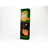 Soft Hokkaido melon castella cake made with real melon juice and butter