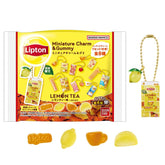BANDAI × Lipton Miniature Charm & Gummy Box Lemon Tea Flavor set of 12