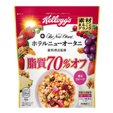 Kellogg’s whole grain granola 70 percent less fat 380g package
