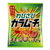 Koikeya Karamucho Stick Wabi-Sabi Meat Umami Wasabi 85g Japanese spicy potato snack bag