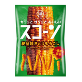 Koikeya Scone Roasted Corn Flavor 73g Japanese crispy corn snack bag