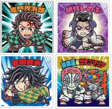 Japanese Lotte Bikkuriman chocolate wafer snack Demon Slayer Mugen Castle edition box Japanese Lotte Bikkuriman chocolate wafer snack Demon Slayer Mugen Castle edition box