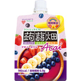 Mannan Life Crush-Type Konjac Jelly Acai Bowl 150g Japanese fruit jelly pouch