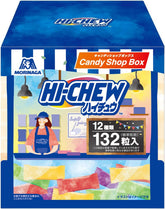 HI-CHEW candy packaging with colorful design and text