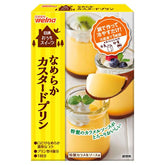 Nisshin Welna Smooth Custard Pudding Mix 55g Front Packaging