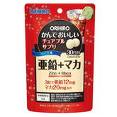 ORIHIRO Chewable Zinc and Maca Supplement 90 Tablets Cola Flavor Made in Japan