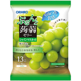 ORIHIRO Purunto Konjac Jelly Pouch Shine Muscat grape flavor 20g x 6 pieces