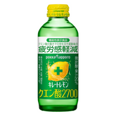 Pokka Sapporo Kireto Lemon Citric Acid 2700 functional sparkling drink 155mL 6 bottles