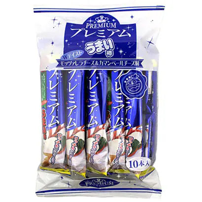 Premium Umaibo Mozzarella & Camembert Cheese Flavor 10 Sticks – Japanese cheese snack Premium Umaibo Mozzarella & Camembert Cheese Flavor 10 Sticks – Japanese cheese snack