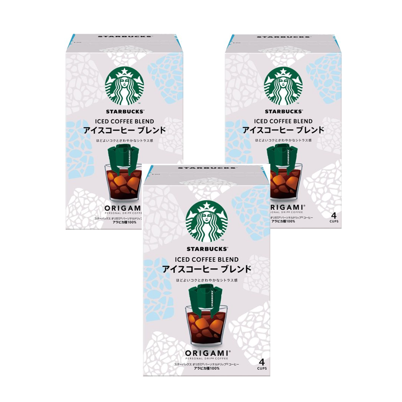 Starbucks Origami Drip Coffee – Iced Coffee Blend 3-pack Starbucks Origami Drip Coffee – Iced Coffee Blend 3-pack