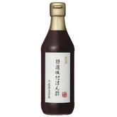 Uchibori Mino Tokusen Ponzu 360ml Japanese citrus soy sauce with yuzu and sudachi