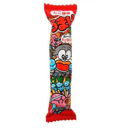 Crunchy Umaibo Japanese Dagashi Corn Sticks Takoyaki Flavor Crunchy Umaibo Japanese Dagashi Corn Sticks Takoyaki Flavor