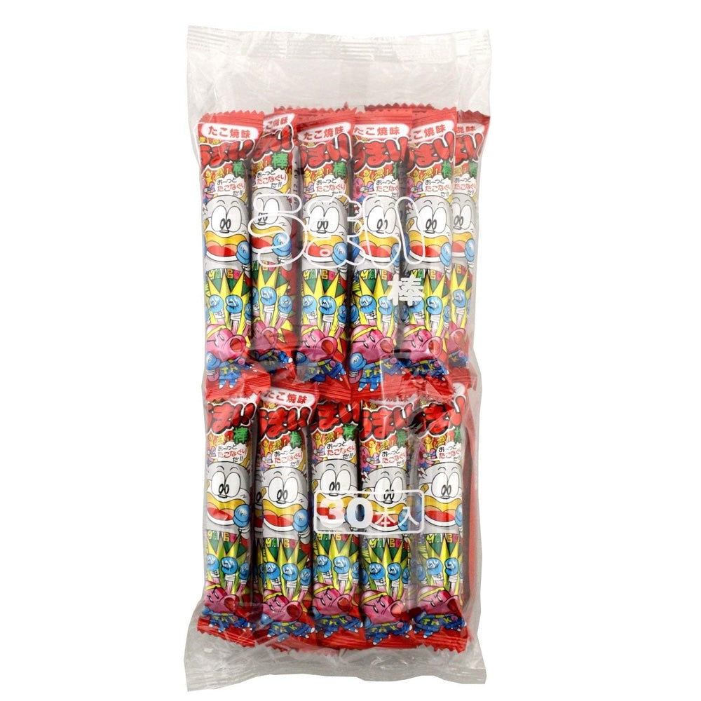 Umaibo Takoyaki Flavor 30 Pack Japanese Corn Snack by Yaokin Umaibo Takoyaki Flavor 30 Pack Japanese Corn Snack by Yaokin