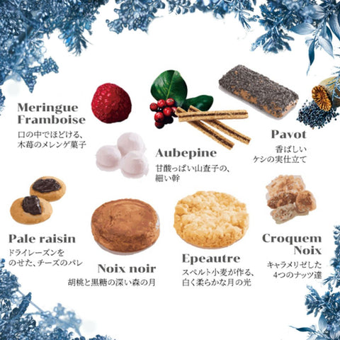 Patisserie Gin No Mori Handmade Cookie Assortment Tin Gift Box