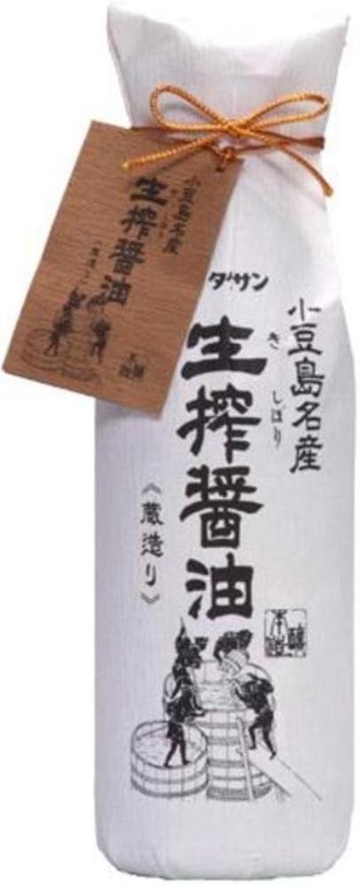 Takesan Kishibori, natürlich gebraute, rohgepresste Sojasauce, 720 ml – Spezialität aus Shodoshima