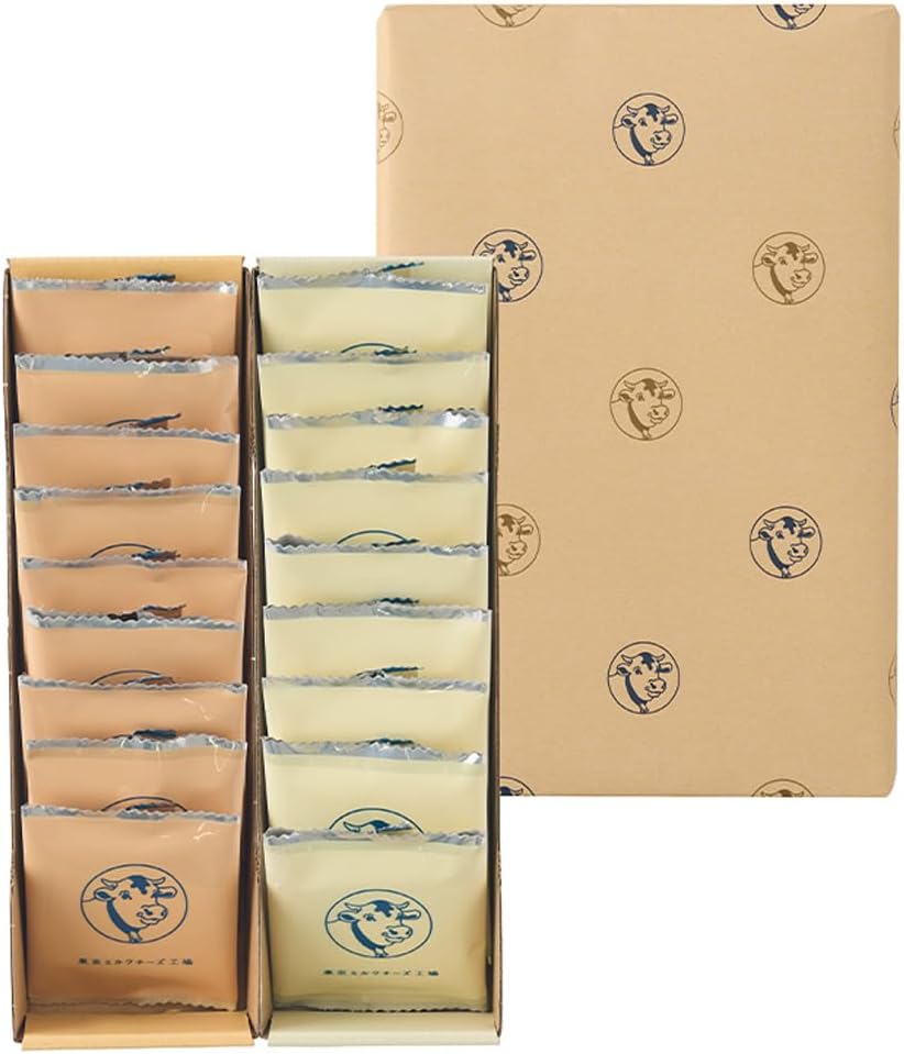 Tokyo Milk Cheese Factory Cookie Assortment 18pcs – Salt & Camembert / Honey & Gorgonzola Gift Set