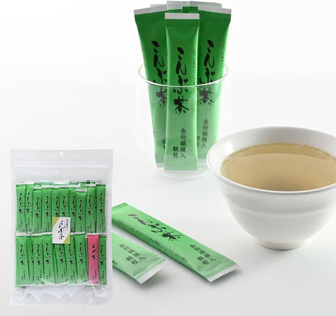 Hakoya Kombu Tea Stick Powder with Dietary Fiber 50 Sticks