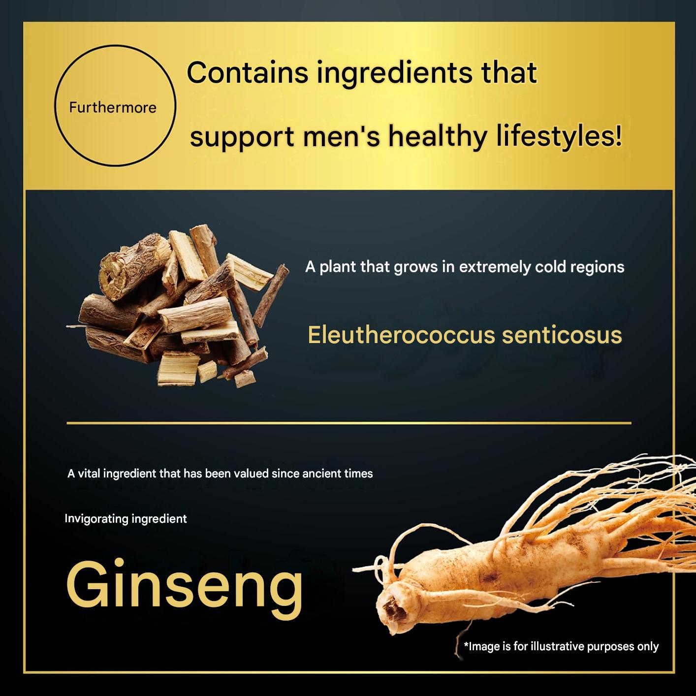 Japanese Maca EX supplement with Korean ginseng and Siberian ginseng