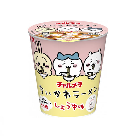 Nissin Charumera × Chiikawa Soy Sauce Ramen 35g × 15 Cups