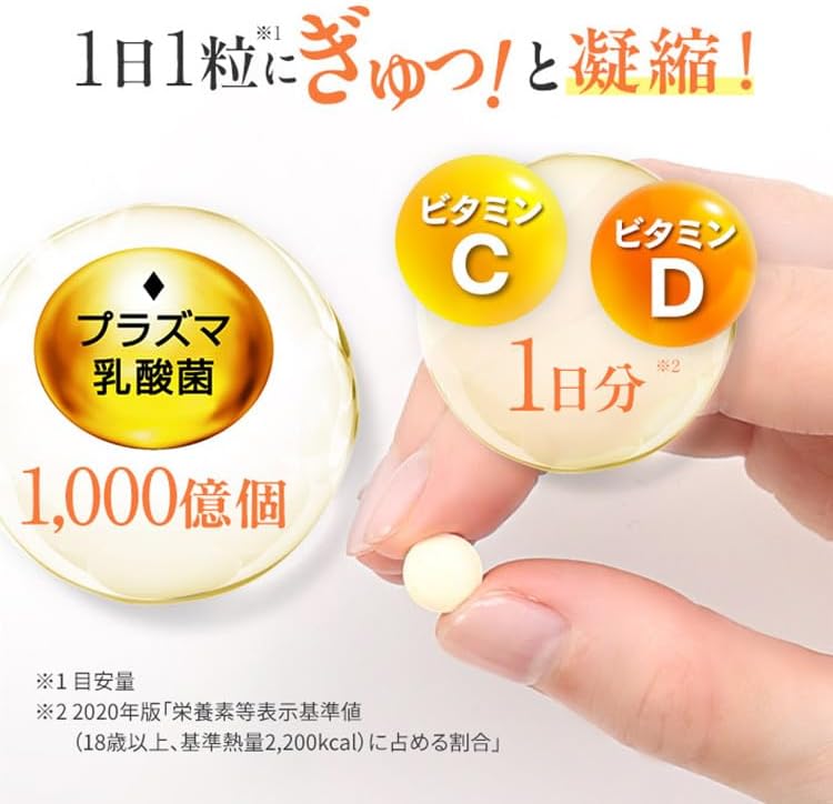 Detailed ingredients of FANCL Immune Support Tablets