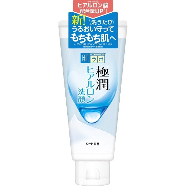 Rohto Hada Labo Gokujyun Hyaluronic Acid Foaming Cleanser 100g