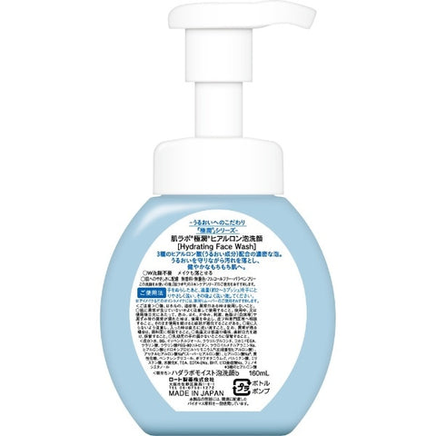 Hada Labo Hyaluronic Acid Foaming Cleanser Pump Type 160ml