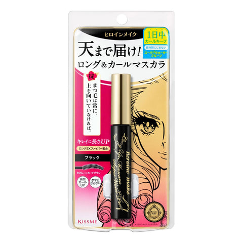 Isehan Kiss Me Heroine Make Super Waterproof Long and Curl Mascara 6g
