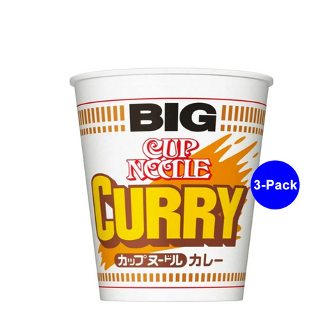 Nissin Cup Noodle Curry Big 3-Pack