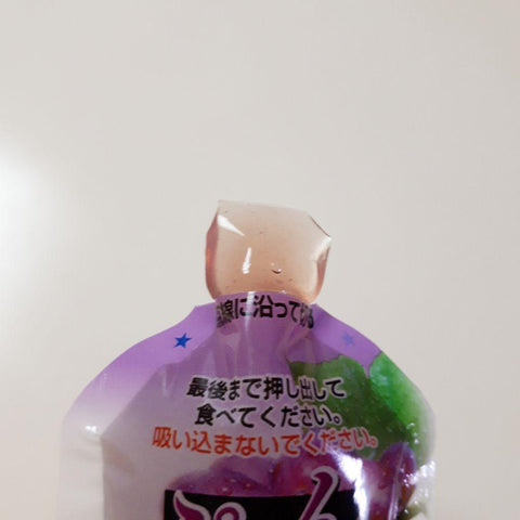 Orihiro Konjac Jelly Low-Calorie Snack Grape Flavor 120g